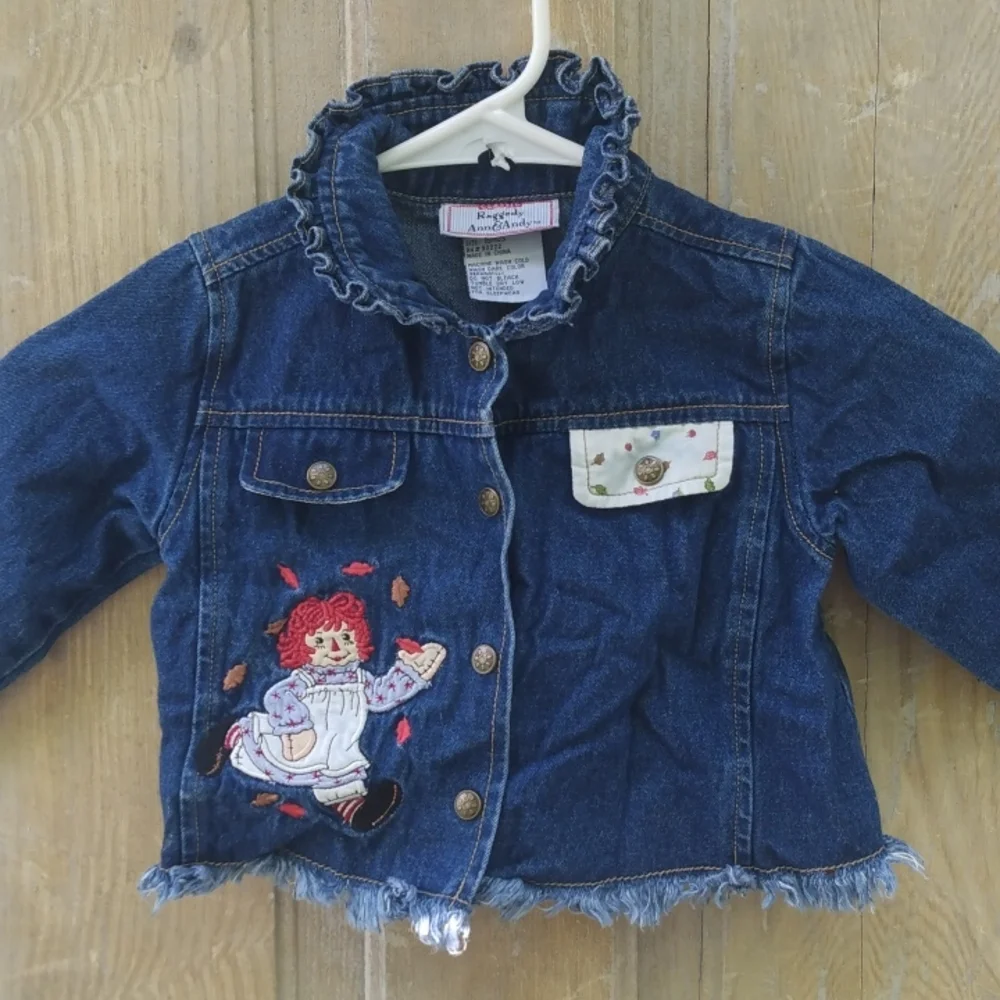 Denim Raggedy Ann Jacket - Picture 1 of 10
